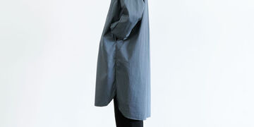 LONG SHIRT 그레이 S,Gray, small image number 6