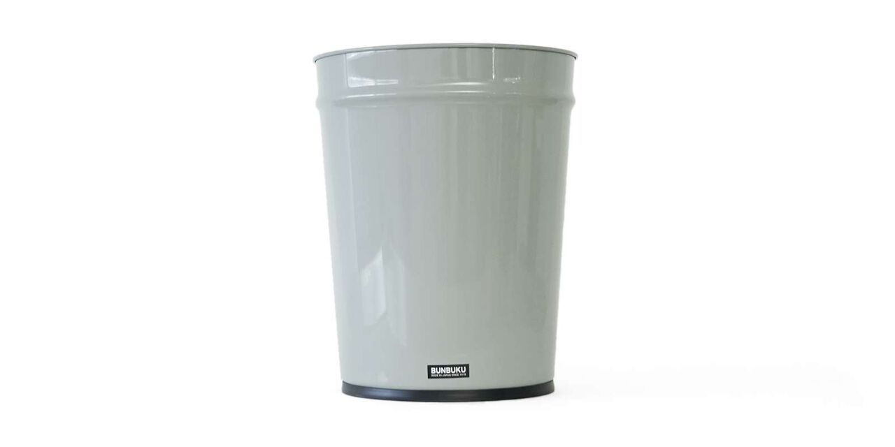 Tapered Waste Basket,Gray, large image number 0