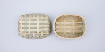 Bamboo Crafts Basket Square S,, small image number 3