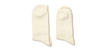 Recycled Cotton Socks,Ivory, small image number 2
