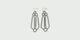Glass Beaded Earrings Acropolis,Gray, swatch