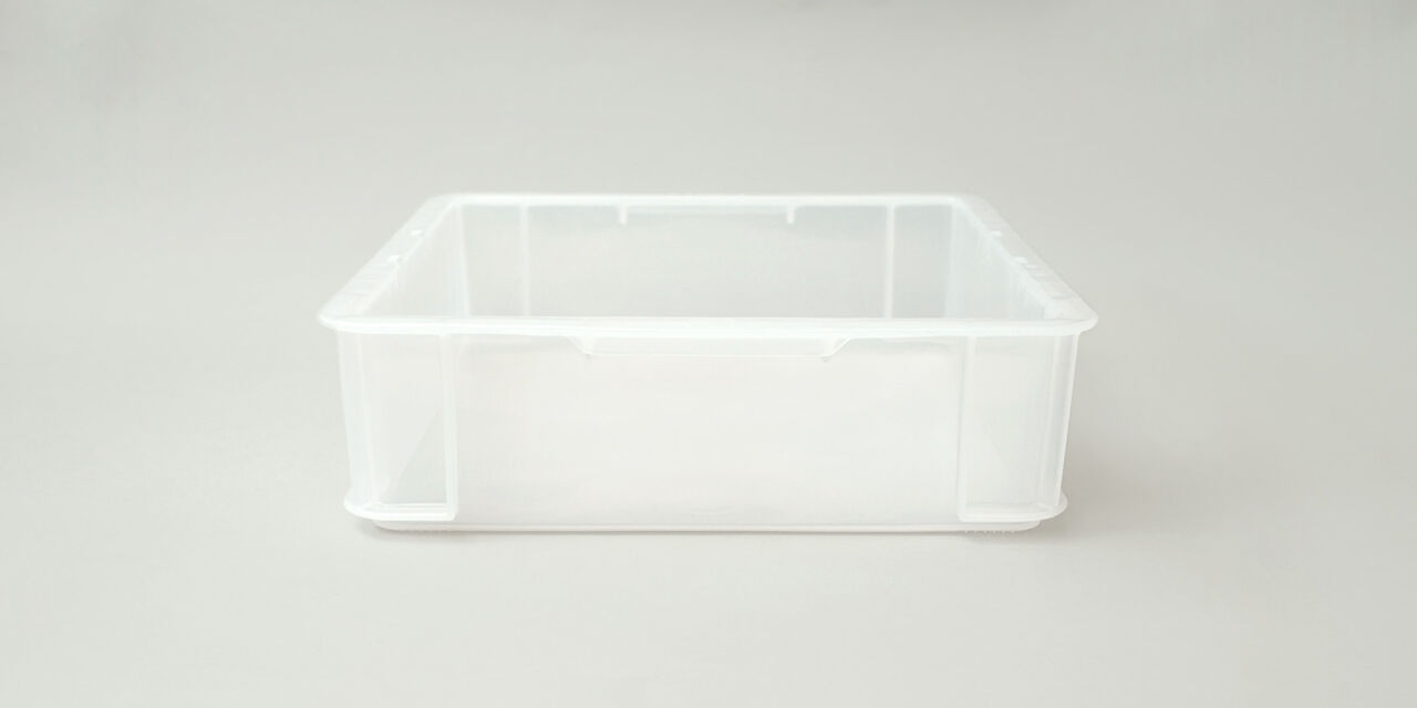 D&DEPARTMENT Sampling Furniture Container 업무용 운반박스 얕은 클리어 세트,, large image number 1