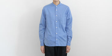 Stand Shirt,Blue, small image number 1