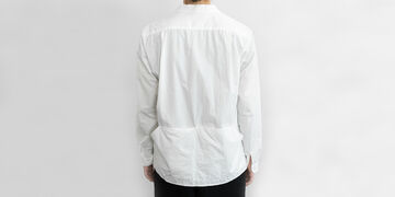 Back Pocket Shirt,White, small image number 3