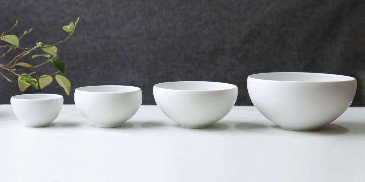White Moon Bowl 17cm,, large image number 4