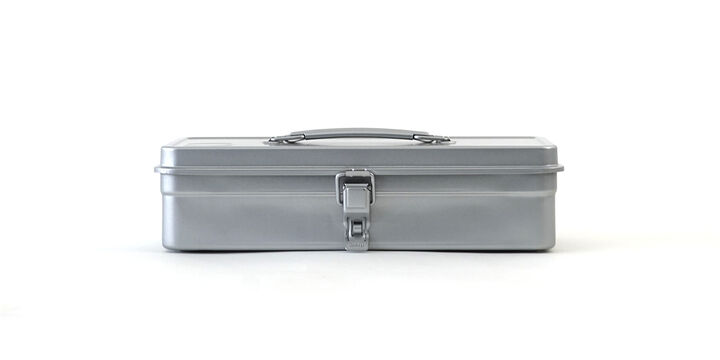 Tool box with handle Silver S,, medium