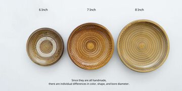 Ceramic Plate 7 Inch,Yellow, small image number 4