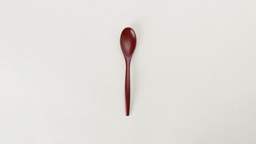 WAJIMA KIRIMOTO Urushi Spoon Vermillion Red,Red, small image number 0