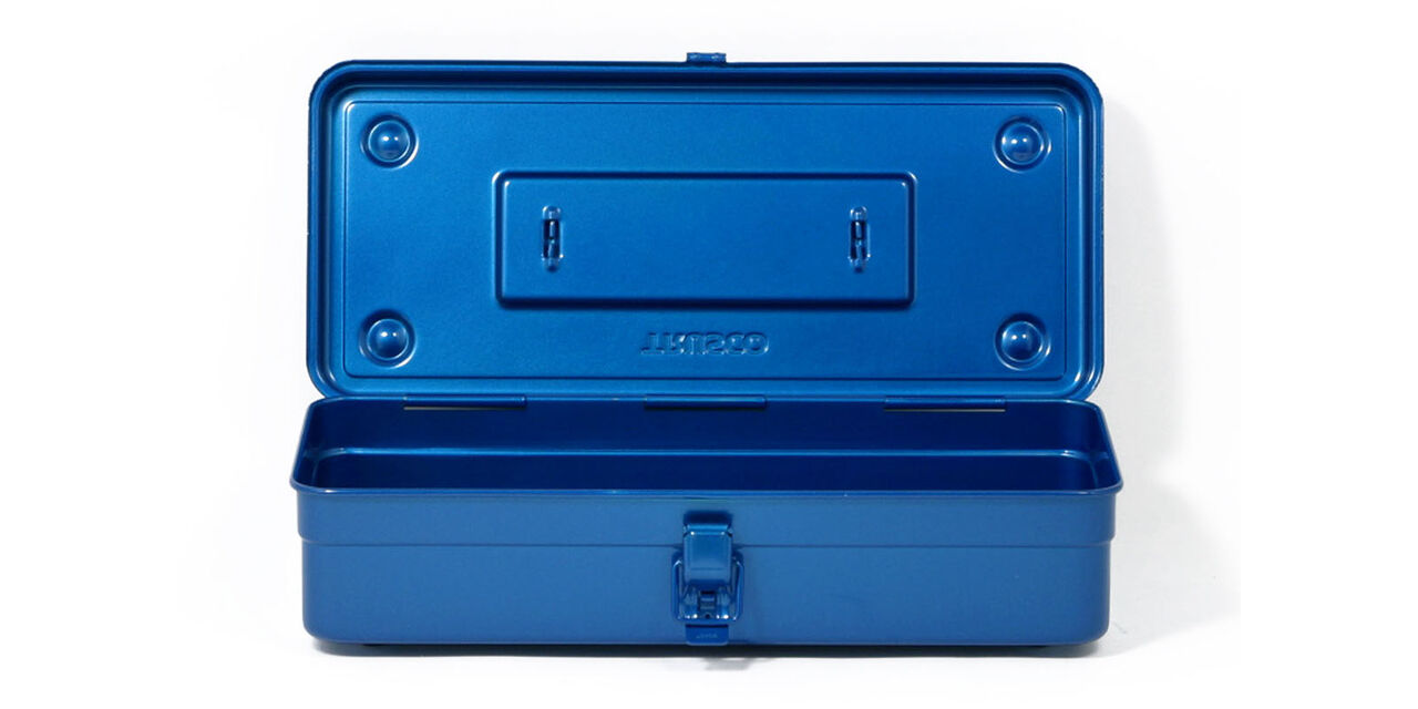 Tool box with handle Blue,, large image number 1