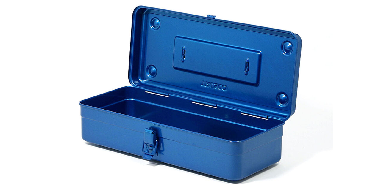 Tool box with handle Blue,, large image number 3