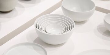 White Moon Bowl 17cm,, small image number 6