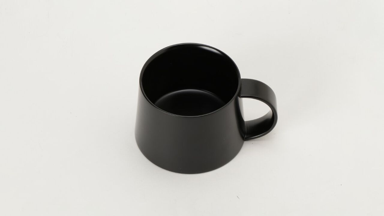WAJIMA KIRIMOTO Urushi Coffee Cup Black,Black, large image number 1