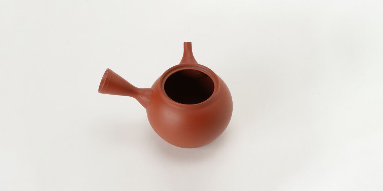 Hiroshi Koie Japanese Tea Pot,Red, large image number 3