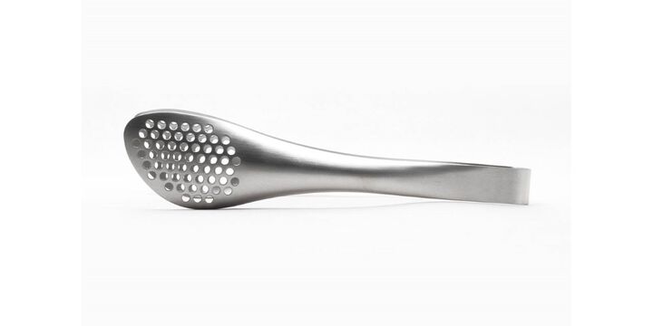 Sori Yanagi Stainless Steel Tongs, Perforated