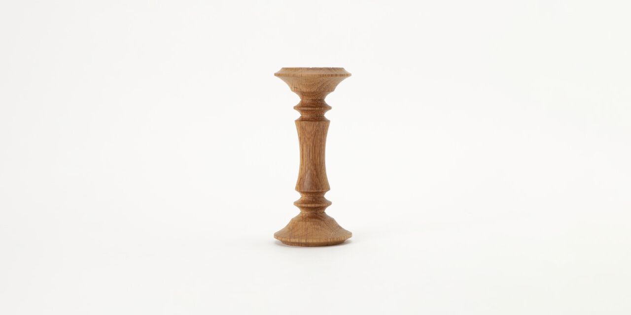 Wooden Flower Vase "Bobbin",, large image number 0