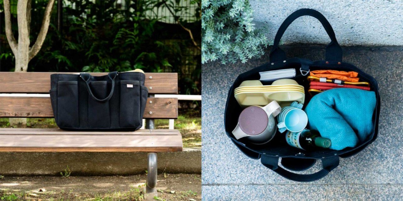 Matsunoya Heavy Canvas Tool Tote D DEPARTMENT exclusive color
