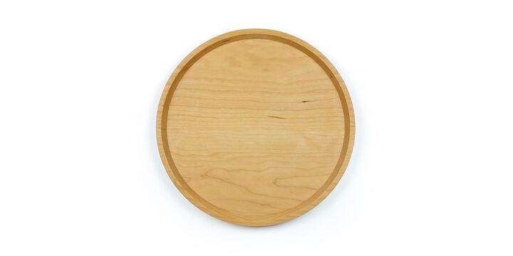 Wooden Tray Round,, medium