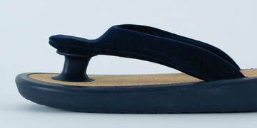 JOJO Sandals Navy strap/Cork Insole,Navy, small image number 5