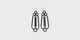 Glass Beaded Earrings Acropolis,Black, swatch