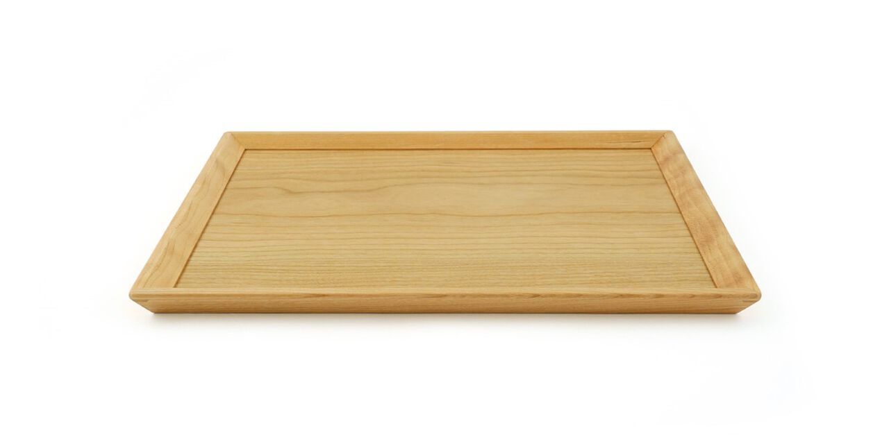 Wooden Tray Rectangle S,, large image number 1