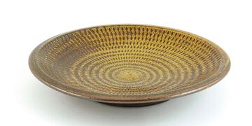 Ceramic Plate 8 Inch,Yellow, small image number 1