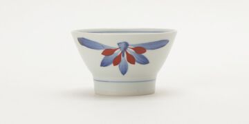 Baizangama Rice Bowl "Gosu-akagiku",, small image number 0