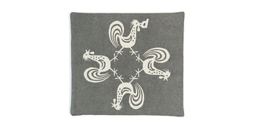 Washi Square Chair Cushion D&DEPARTMENT Original pattern,, small image number 0