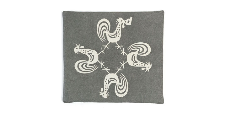 Washi Square Chair Cushion D&DEPARTMENT Original pattern,, medium