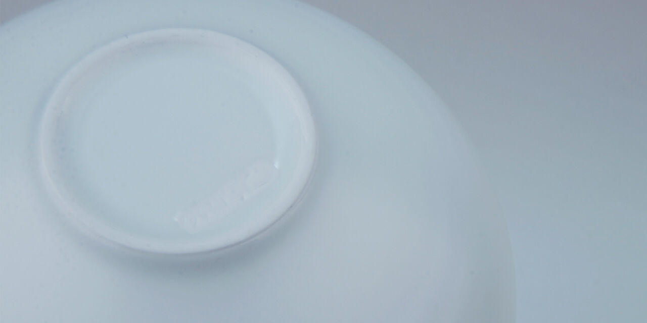 White Moon Bowl 17cm,, large image number 3