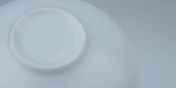 White Moon Bowl 17cm,, small image number 3