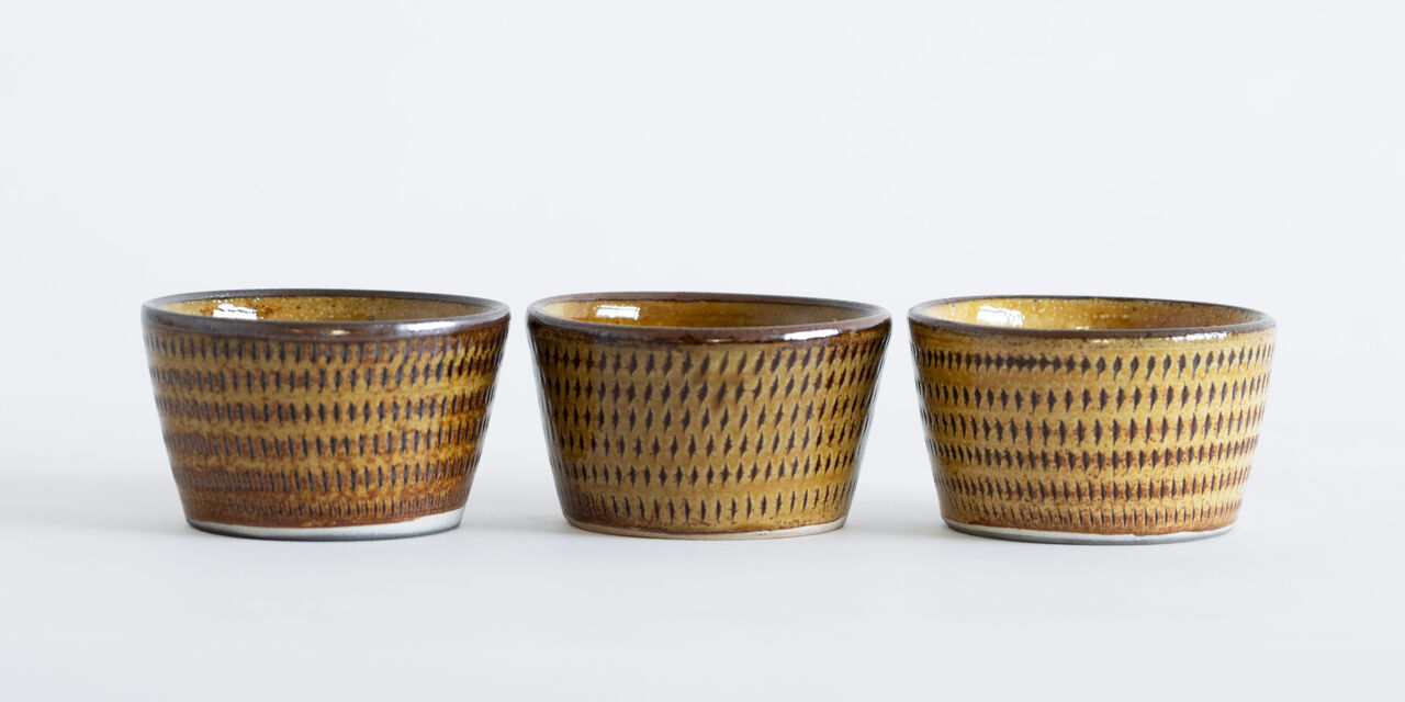 Soba Choko Cup,Yellow, large image number 3