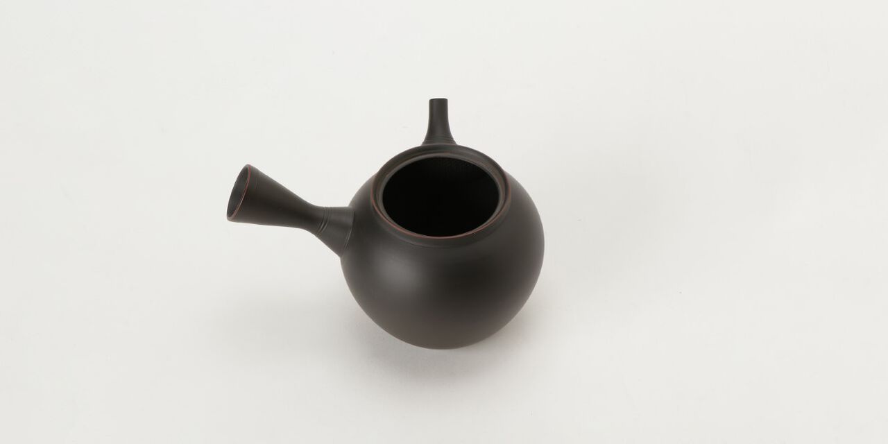 鲤江广日本茶壶,Black, large image number 3
