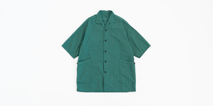 Side Pocket Shirt,Green, medium