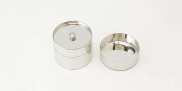 SyuRo Round Tin Container L,, small image number 1