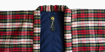 HANTEN, Japanese style short coat Red checked,Red Checked, small image number 2