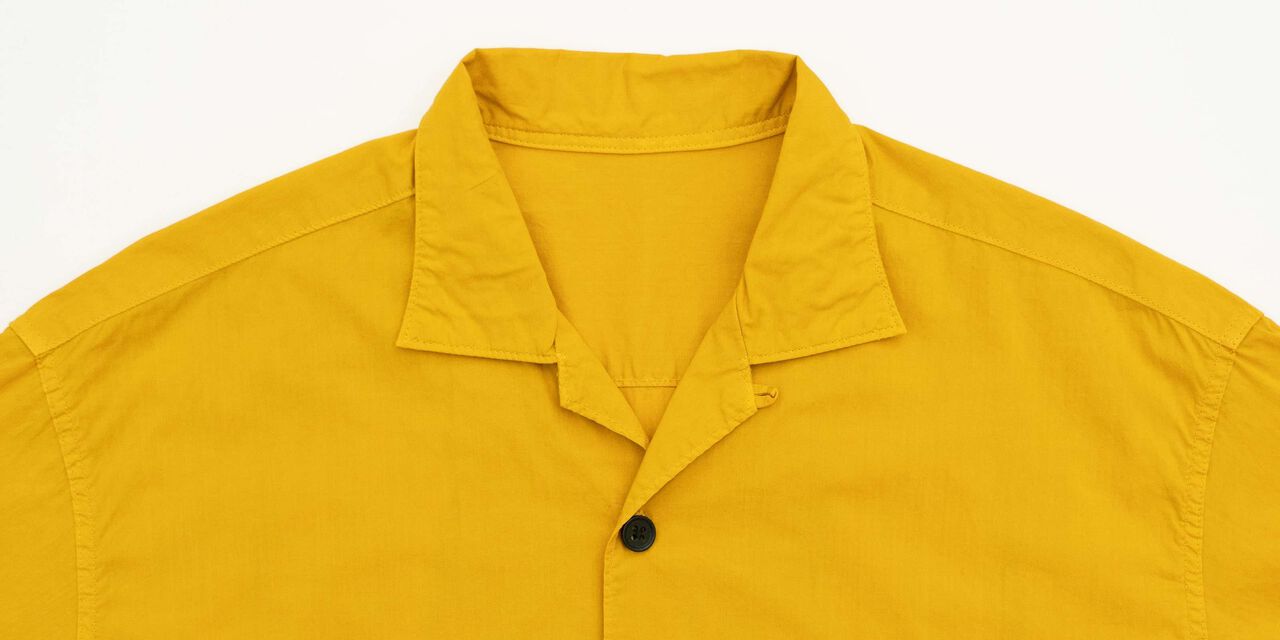 Side Pocket Shirt,Mustard, large image number 6