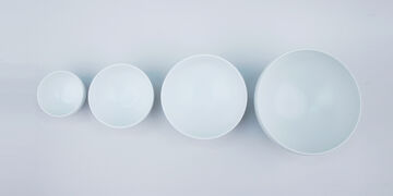 White Moon Bowl 14cm,, small image number 7