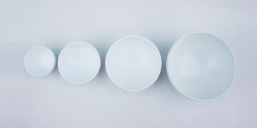 White Moon Bowl 17cm,, small image number 7