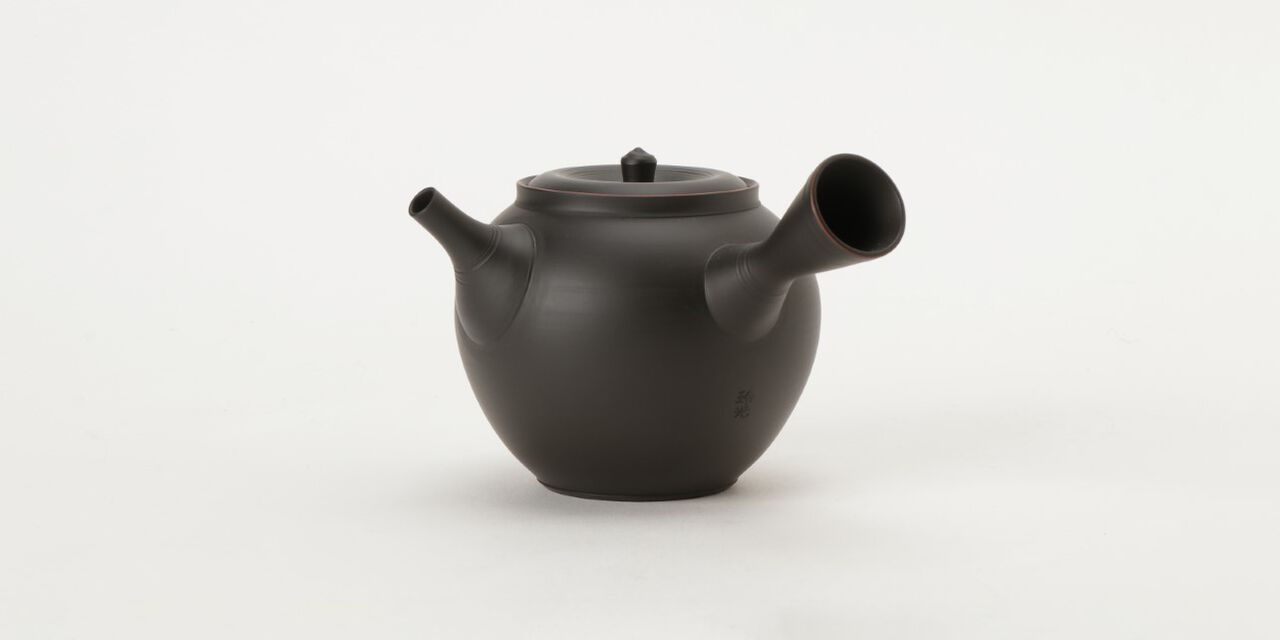 Hiroshi Koie Japanese Tea Pot,Black, large image number 0