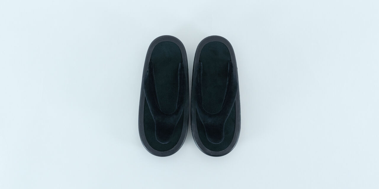 JOJO Sandals Black strap/Artificial leather Insole,Black, large image number 1