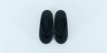 OJOJO 01 / Black Strap / Artificial Leather Insole,Black, small image number 1