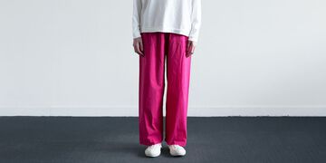 카고 팬츠 (염축가공) 핑크 L,Pink, small image number 1