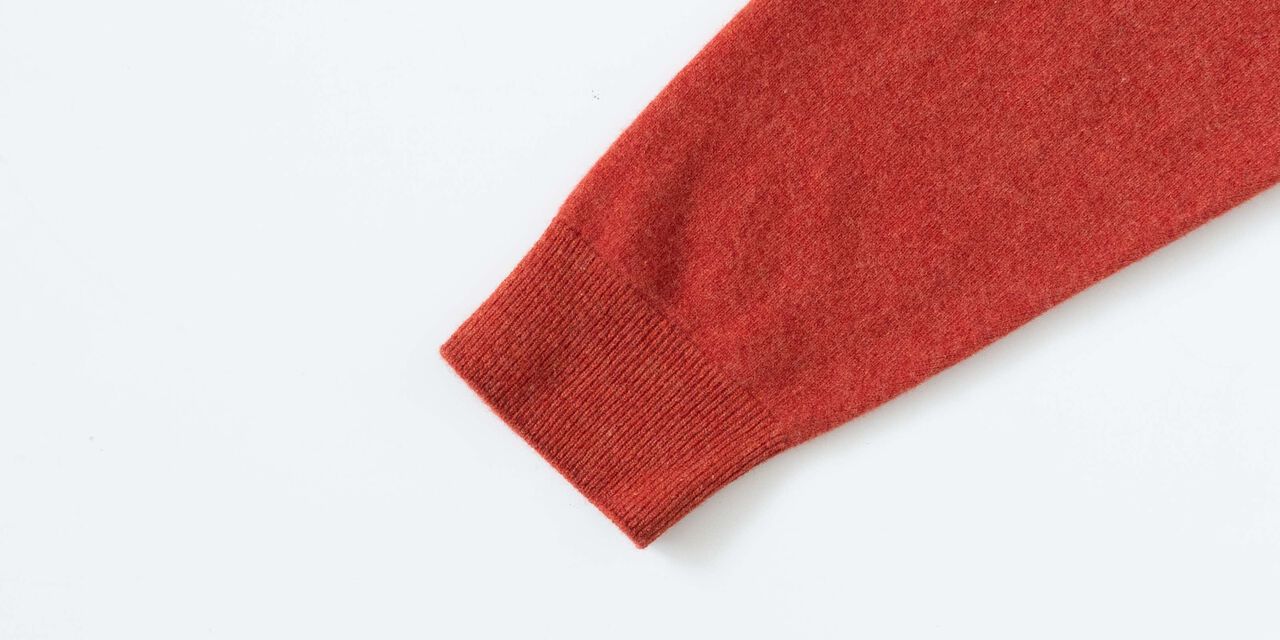 CREW NECK CARDIGAN 버밀리온 M,버밀리온, large image number 4