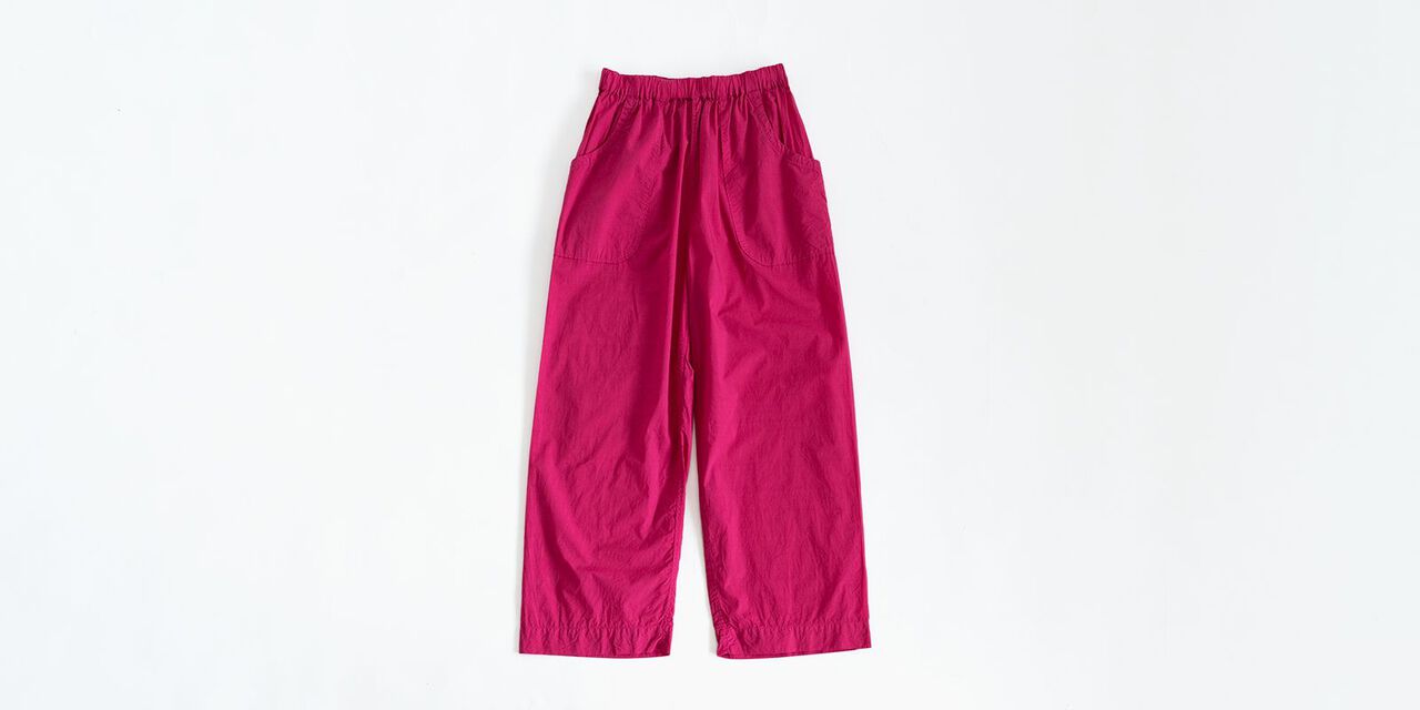카고 팬츠 (염축가공) 핑크 L,Pink, large image number 0