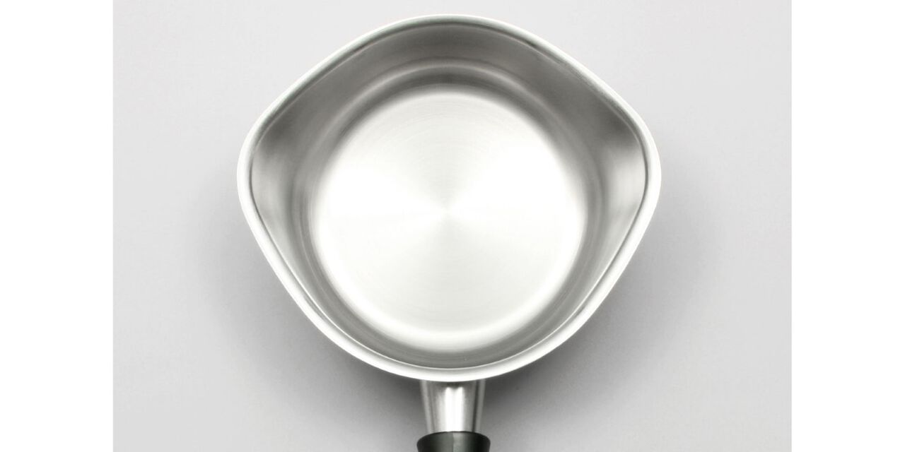 Sori Yanagi Stainless Steel Milk Pan 16cm,, large image number 3