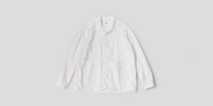 Back Pocket Shirt,White, medium