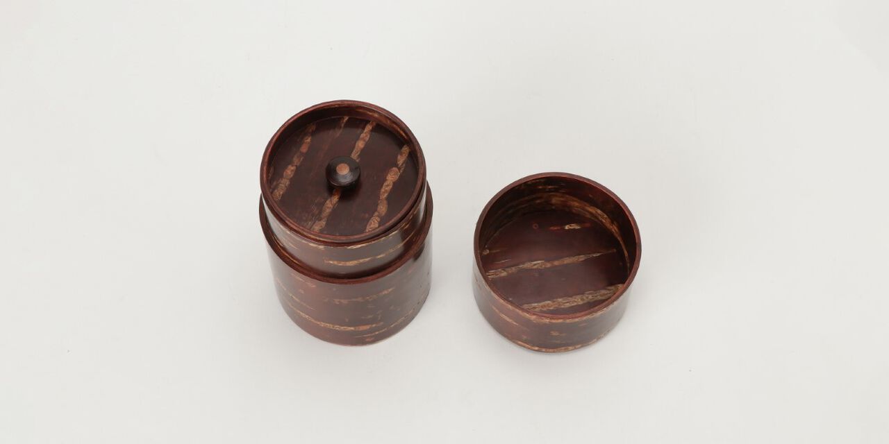 DENSHIRO Tea Caddy "KIDUTSU",, large image number 2