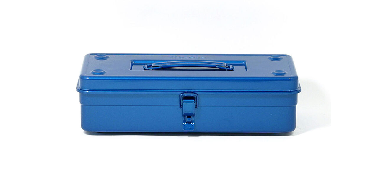 Tool box with handle Blue,, large image number 0