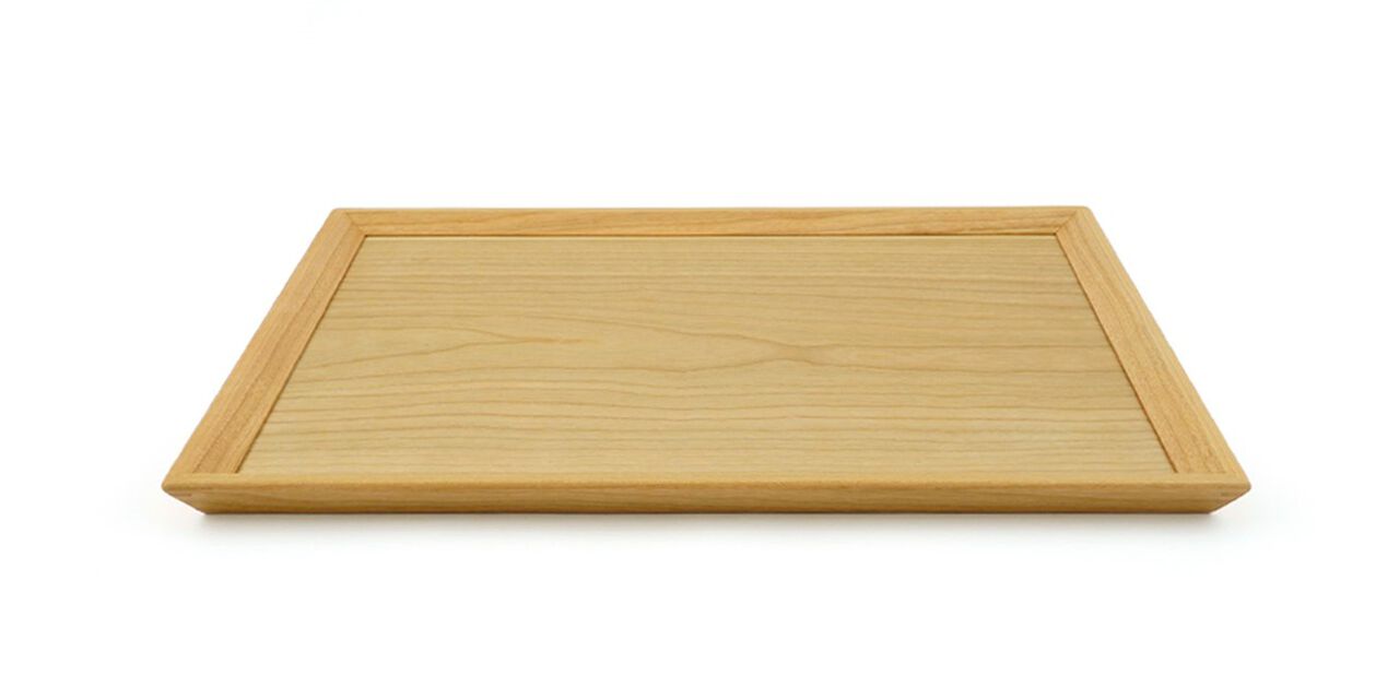 d 長方形木製托盤 中,, large image number 1