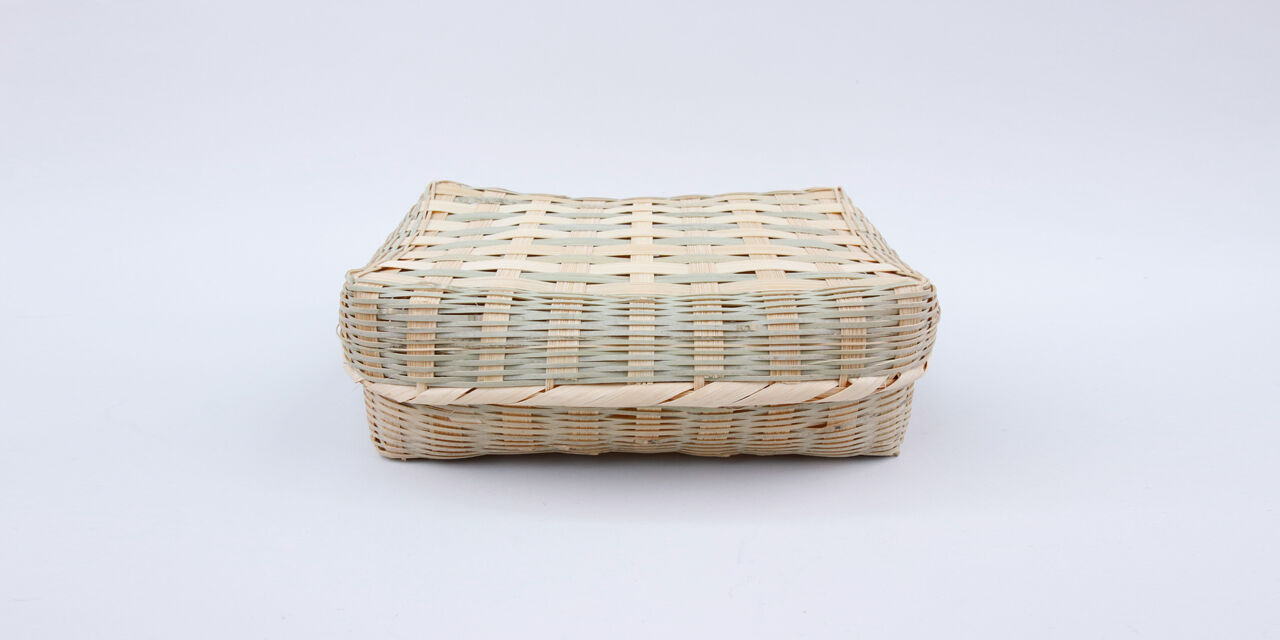 Bamboo Crafts Basket Square L,, large image number 0